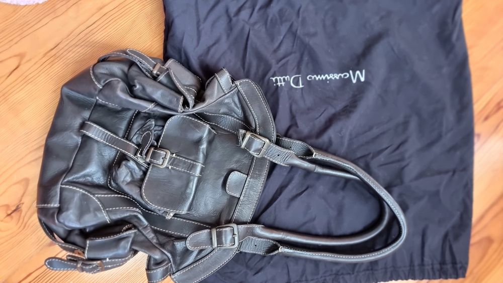 Mala em Pele Massimo Dutti