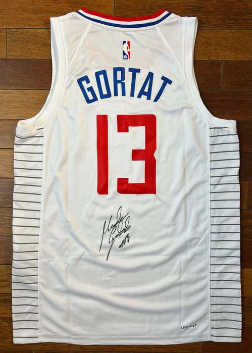 Marcin Gortat NBA Los Angeles Clippers koszulka z autografem + certyf.
