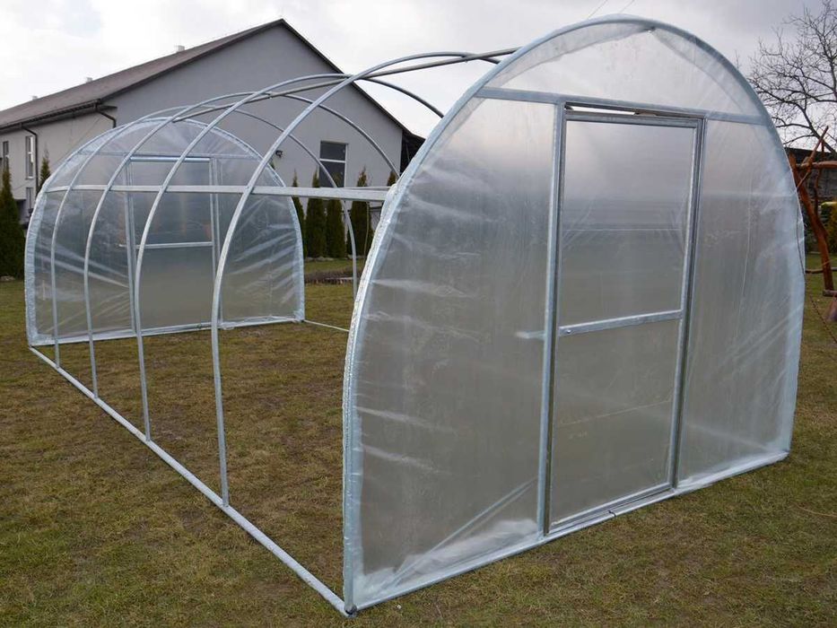 Szklarnia 3x6 z folią 2,9 x 5,9 x 2,13 tunel foliowy WARZYWA Producent