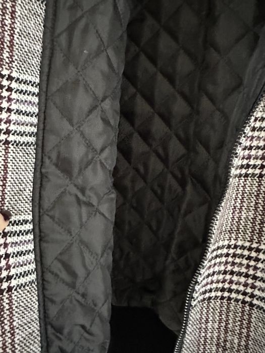 Бомбер на теплой подкладке с мех.воротником Италия