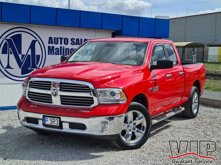 Dodge RAM 5.7 HEMI 390KM Skóra Klimatyzacja Led Tempomat Sensory Halogeny Alu