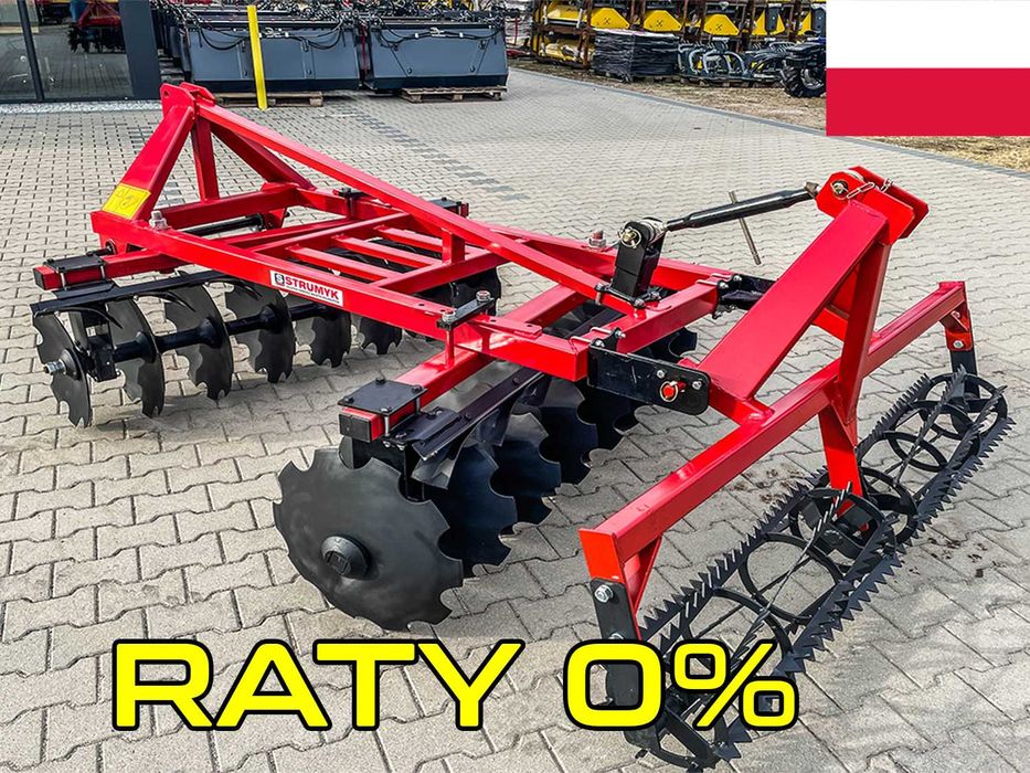 TANIEJ NIE MA! STRUMYK Brona talerzowa cięte talerze Alfa  | Promocja