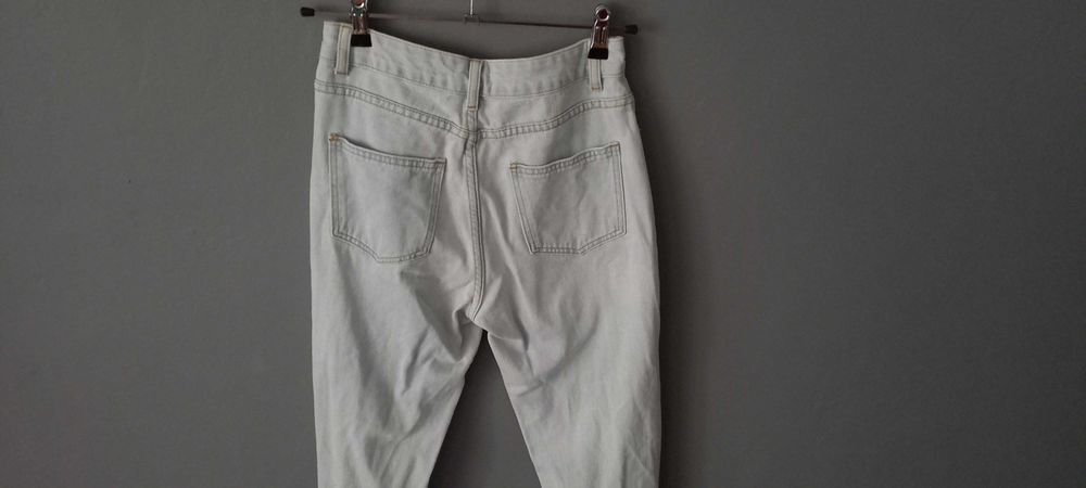 SHEIN oryginalne jasne bawełniane jeansy musthave 2022 XS