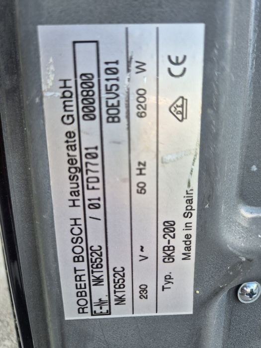 Płyta elektryczna bosh