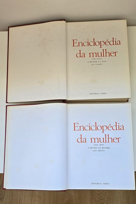 Enciclopédia da mulher vol 1 e 2
