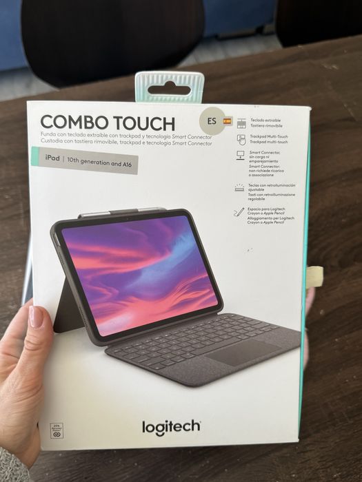 iPad A16 Rosa 128GB + Capa Logitech + Caneta Metapen | Como Novo