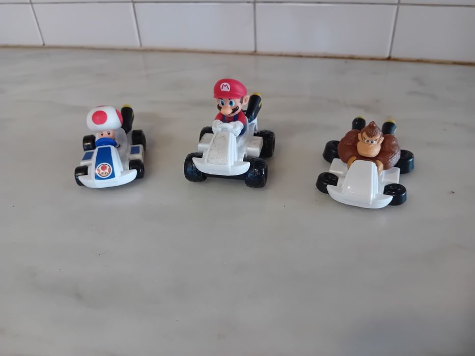 Conjunto de 3 Brinquedos Carrinhos