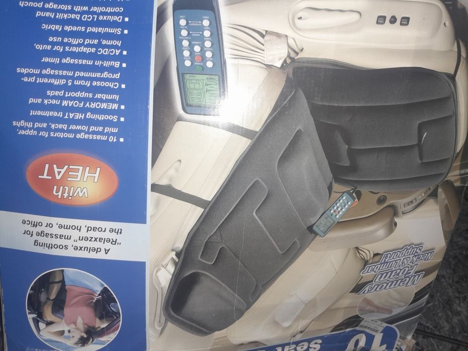 Esteira auto massajadora c/ comando 10€