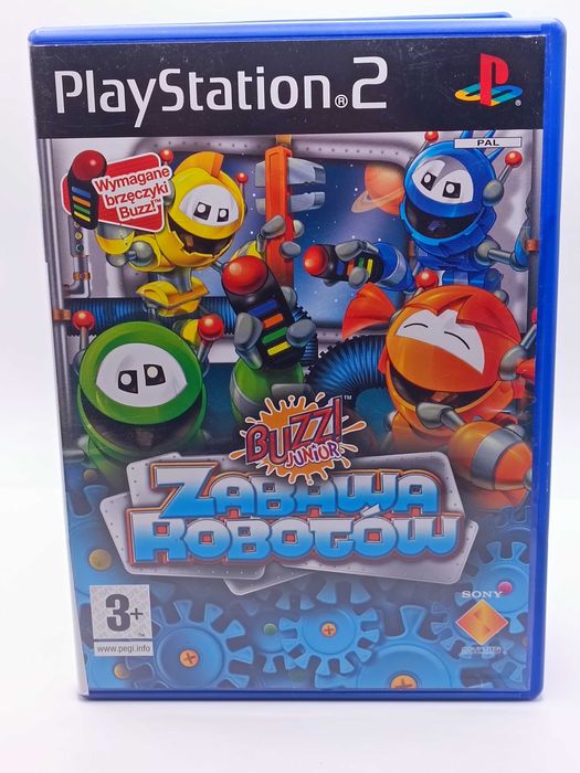 GRA Buzz Junior: Zabawa Robotów Wersja PL NA PS2 3979/09