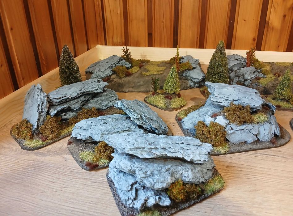 Zestaw terenów do gier bitewnych/warhammer