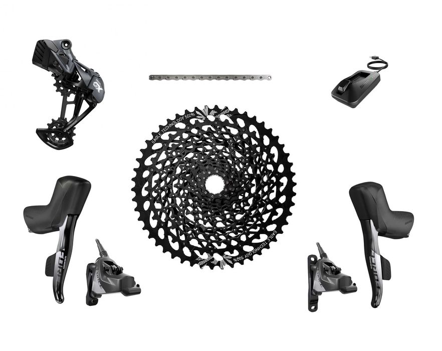 Групсети Sram Force/GX Eagle AXS Upgrade Kit для Gravel/Touring вело