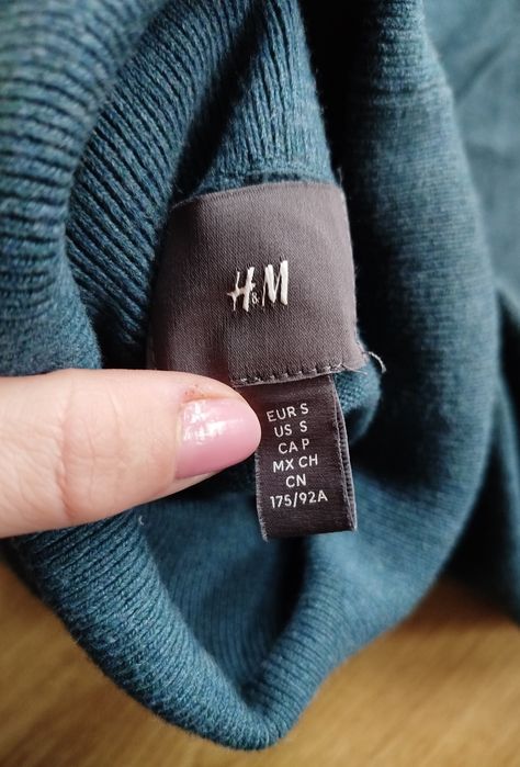 Sweter damski golfik półgolf bawełniany h&m