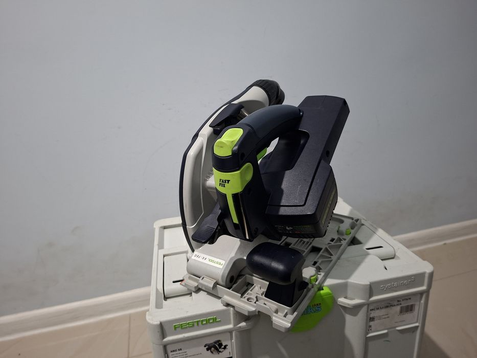 Акумуляторна дискова пила FESTOOL - HKC 55 EB-Basic
