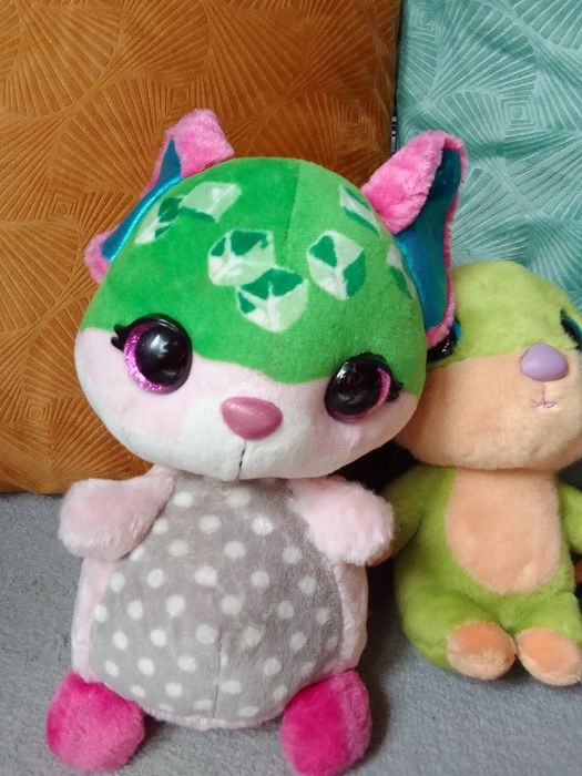 Zestaw ślicznych maskotek nowoczesnych akrylowe oczy pluszaki zabawki