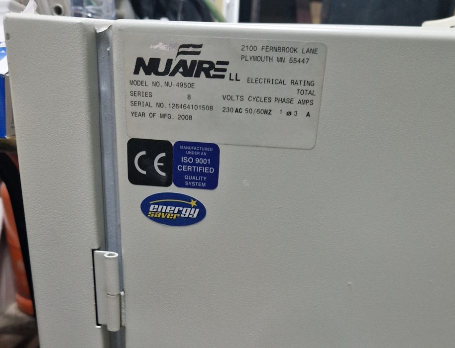 Incubadora de CO2 AutoFlow Nuaire 4950