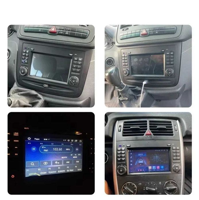 Магнітола 2/32 Mercedes Sprinter 906 Vito 639 W169 W245 VW Crafter