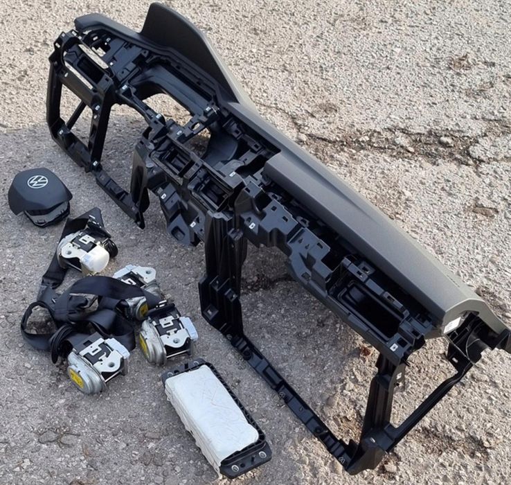 Kit airbags, cintos de segurança e tablier para Volkswagen VW Golf 8