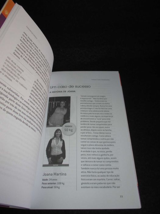 Livro Emagreça Comigo Teresa Branco