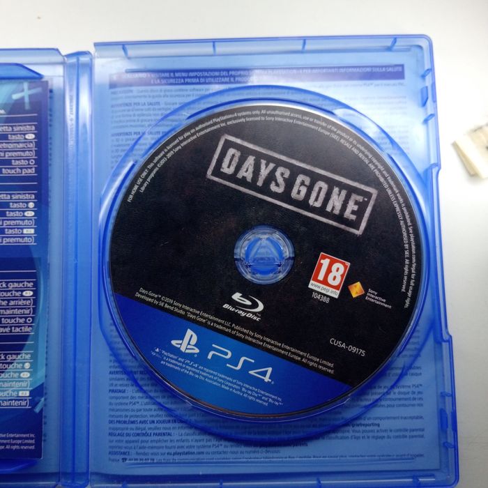 CD Days Gone ps4
