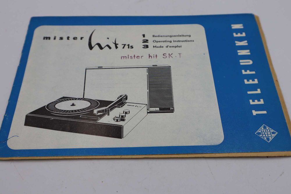 Instrukcja adapter Telefunken MISTER HITS 71s