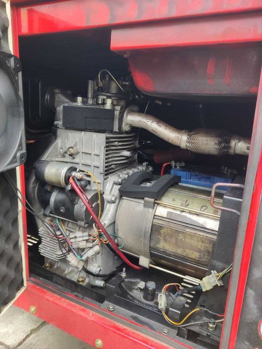 Дизельний однофазний генератор 8 кВт