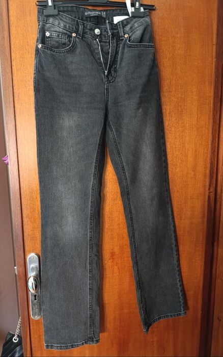 Calças ganga Stradivarius D98