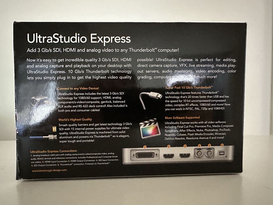 Blacmagic Ultrastudio Express