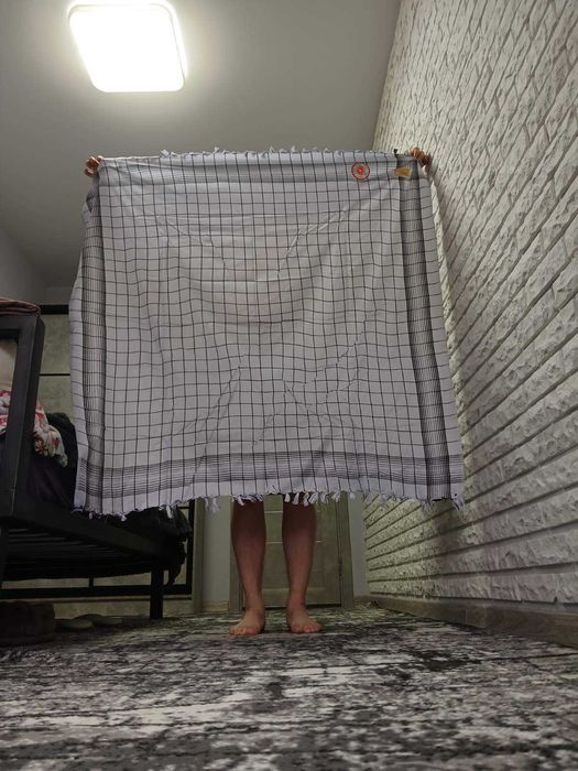 Арафатка куфия шемаг Пакистан 100% хлопок, премиальное качество