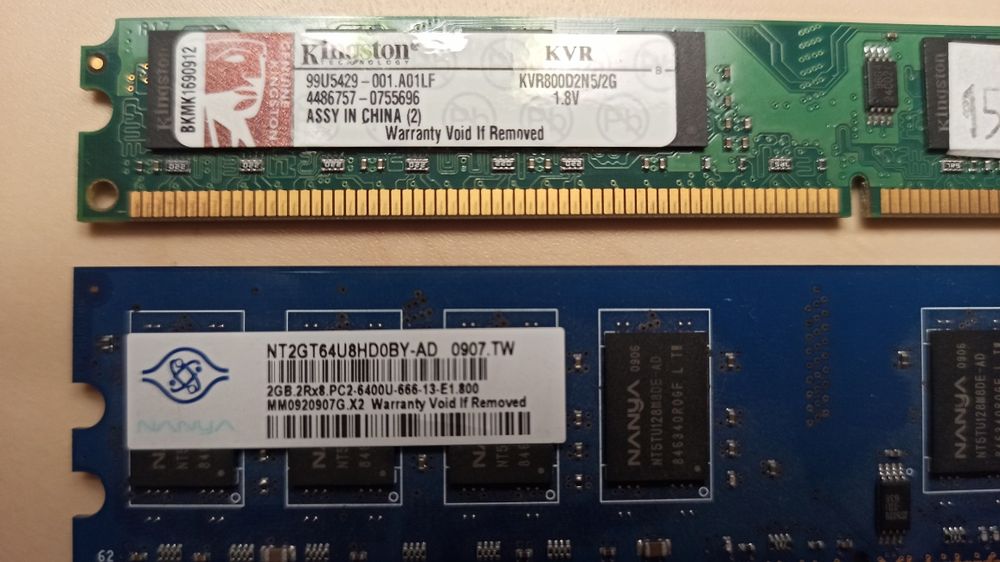 Memórias DDR2 6400