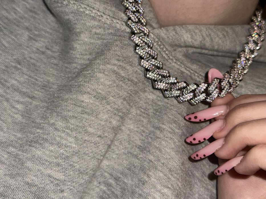 Cuban Chain | Stal + Cyrkonie | 14k Gold Plated