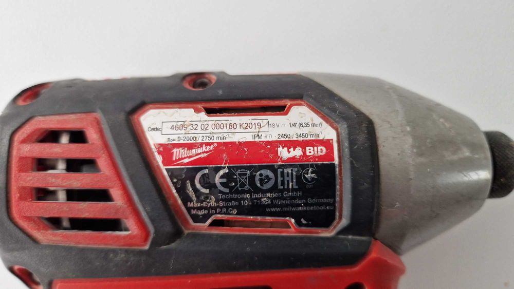 Milwaukee Zestaw Elektronarzędzi 18V.Wkretarka Mlotowiertarka.