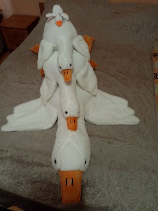 Гусь обнімусь 70см, 90см, 150см. Ціна 300гр.