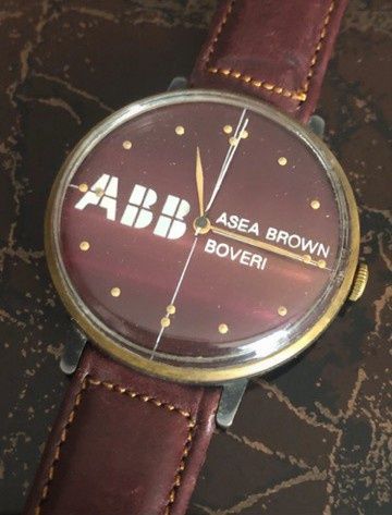 Zabytkowy zegarek męski marki Asea Brown Boveri Vintage