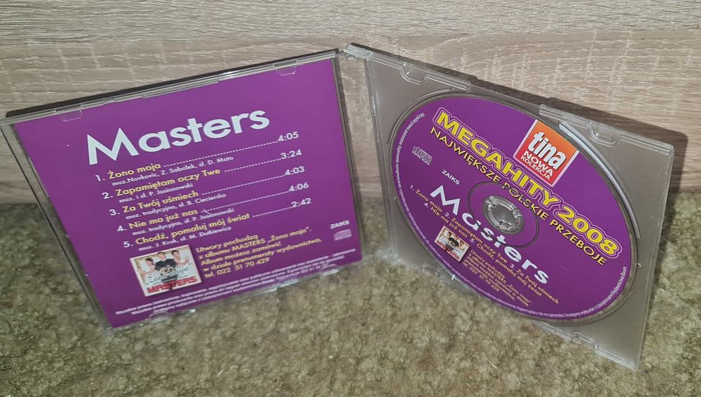Masters / Megahity 2008 / CD / DB /