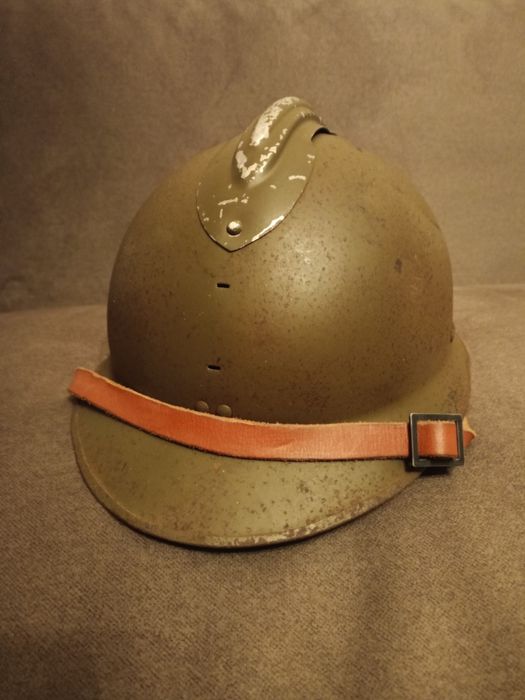 Hełm francuski Adrian Mle. 26 militaria antyk WW2 kolekcja