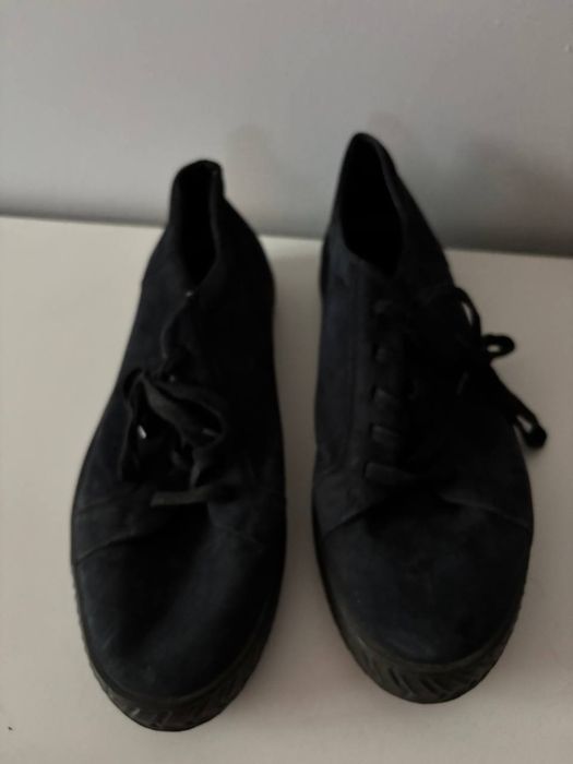 Sneakersy męskie, skórzane, rozmiar 45