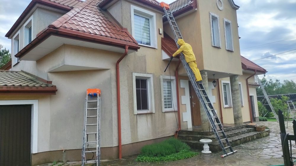 Malowanie elewacji i ogrodzeń