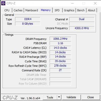 HyperX Fury DDR4 8GB (2x4GB) 2133MHz CL14 | MemTest OK