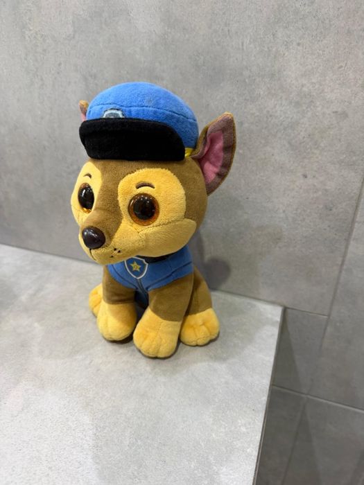 Maskotka, pluszak Chase - Psi Patrol, Paw Patrol - Ty Beanie - 27 cm.