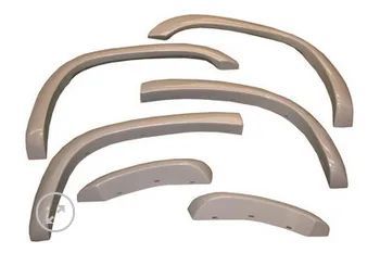 Kit de abas do guarda lamas Toyota Hilux 2001 a 2005 de 4Portas