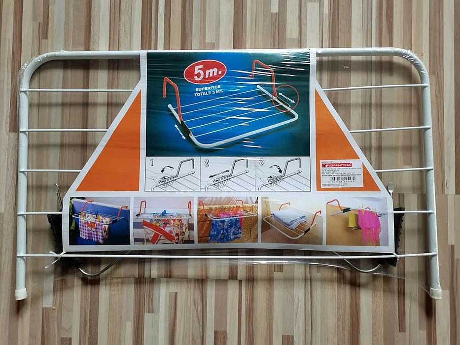 Suszarka Balkonowa na Pranie Kaloryfer Grzejnik Balustrade Wanne 5m