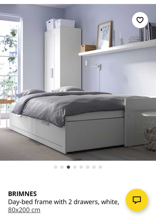 Ikea Brimnes cama individual ou de casal