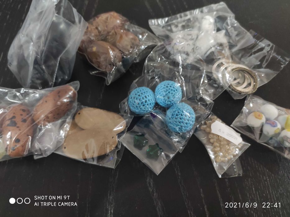 Acessórios para bricolage de brincos, fios, etc