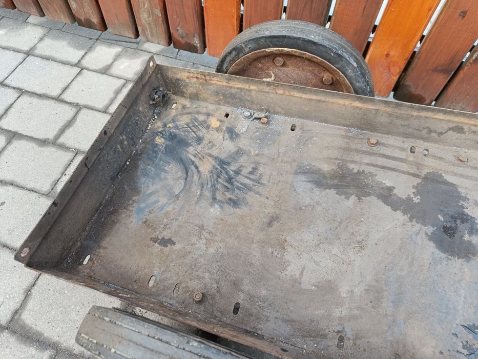 Wózek transportowy dwukołowy