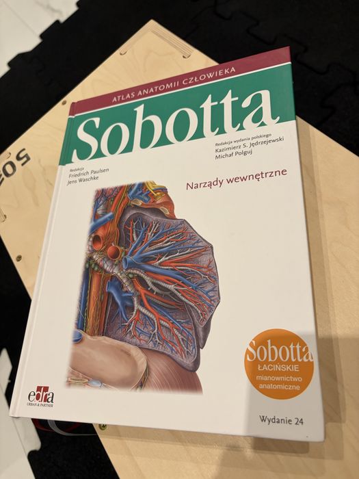 Atlas anatomii człowieka Sobotta – Narządy wewnętrzne, wydanie 24