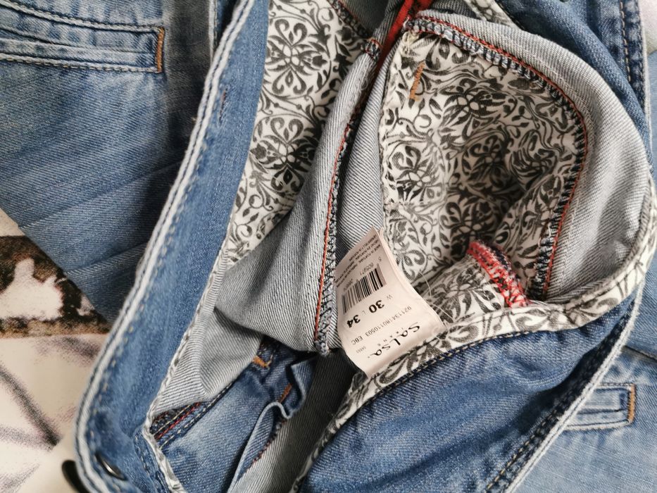 Calças de ganga WIDE LEG da Salsa