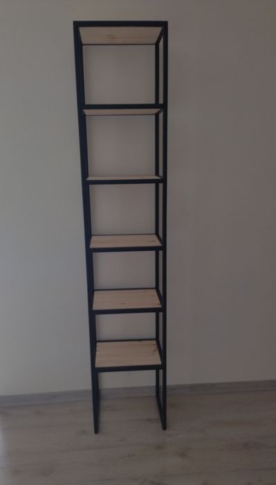 Regał metalowy loft półki