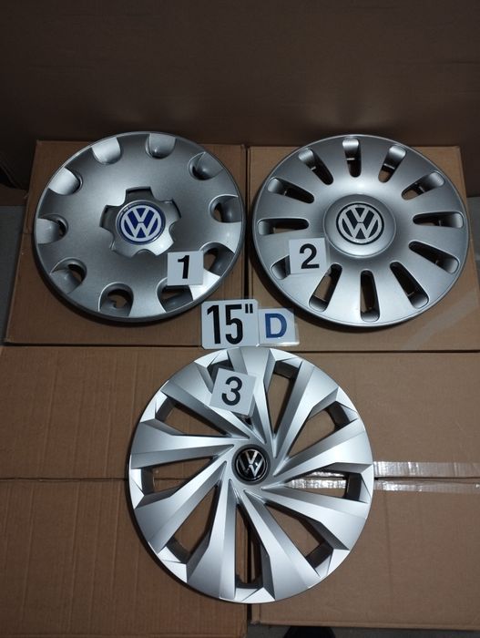 Kołpaki VW 15 cali ORYGINALNE