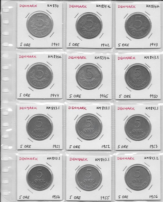 Coleção de Moedas da Dinamarca