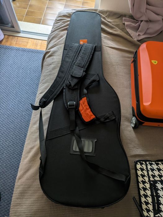 Estojo semi rigido para guitarra